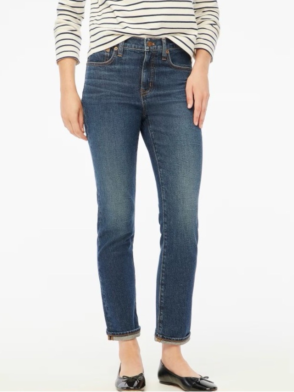 Slim boyfriend jean in all-day stretch